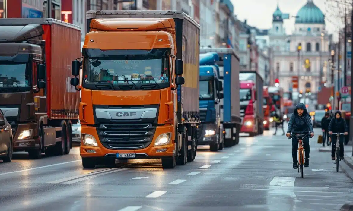 Le rôle du transport routier de marchandises en Europe