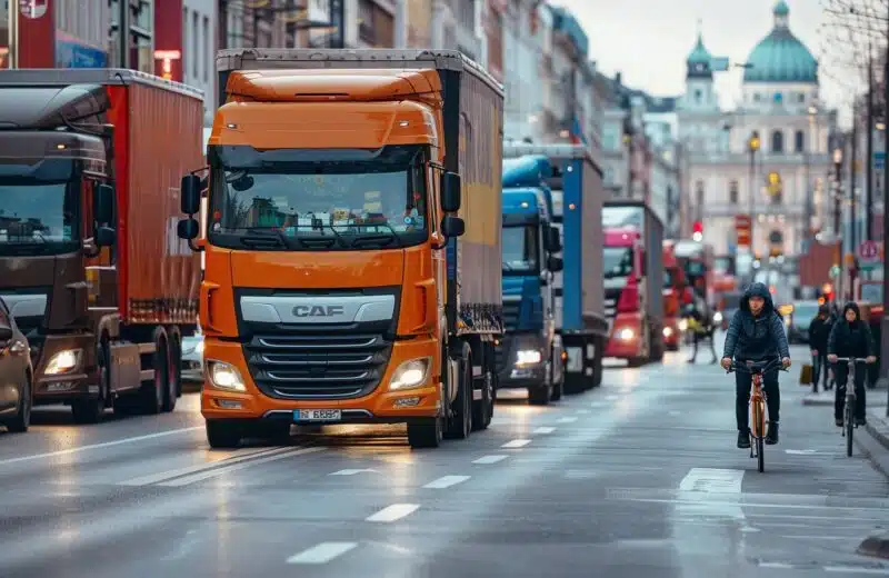 Le rôle du transport routier de marchandises en Europe