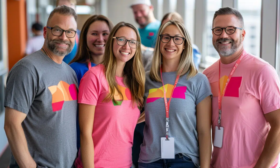Les avantages des t-shirts personnalisés pour votre entreprise