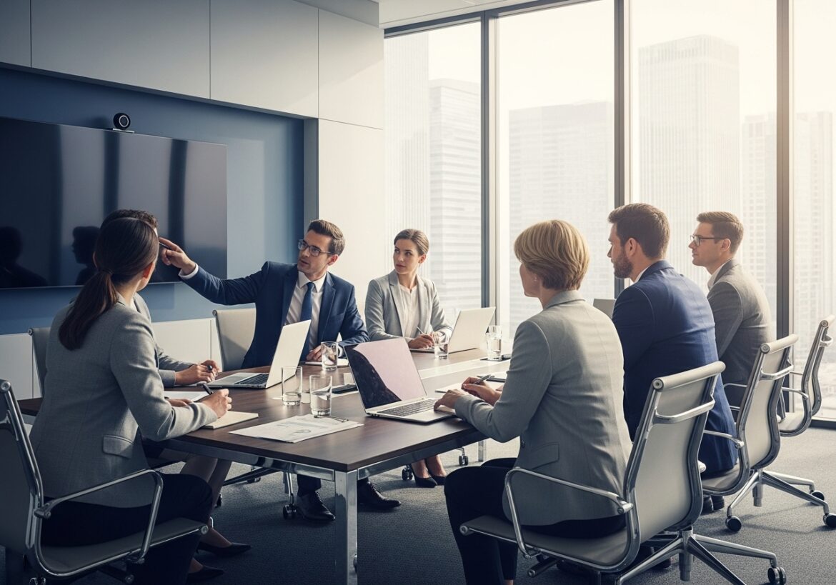 réunion d'entreprise