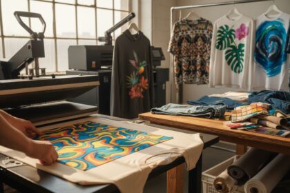 Vêtements personnalisés illustrant une identité visuelle unique
