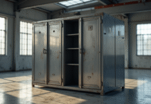 Armoire métallique industrielle : oui les armoire à portes pliantes sont résistantes !