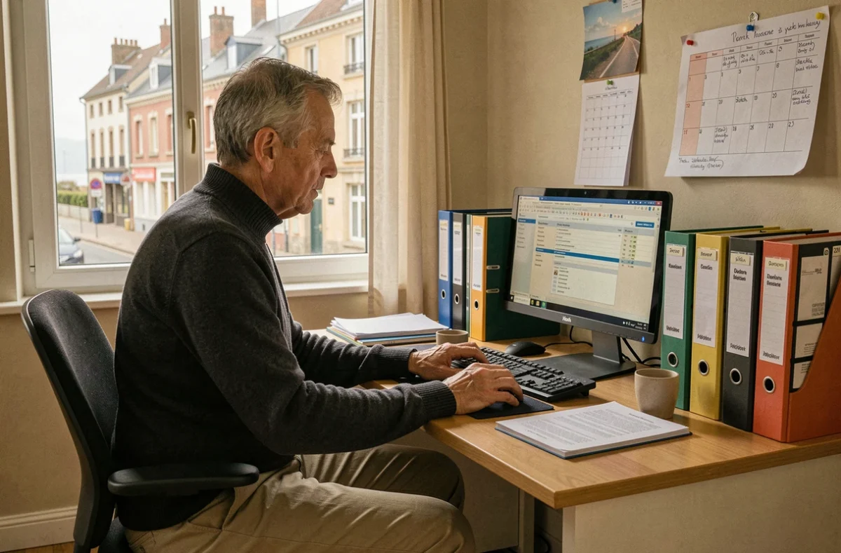 Buxman Pascal, expert-comptable indépendant à Dunkerque, travaillant seul dans son cabinet comptable personnel