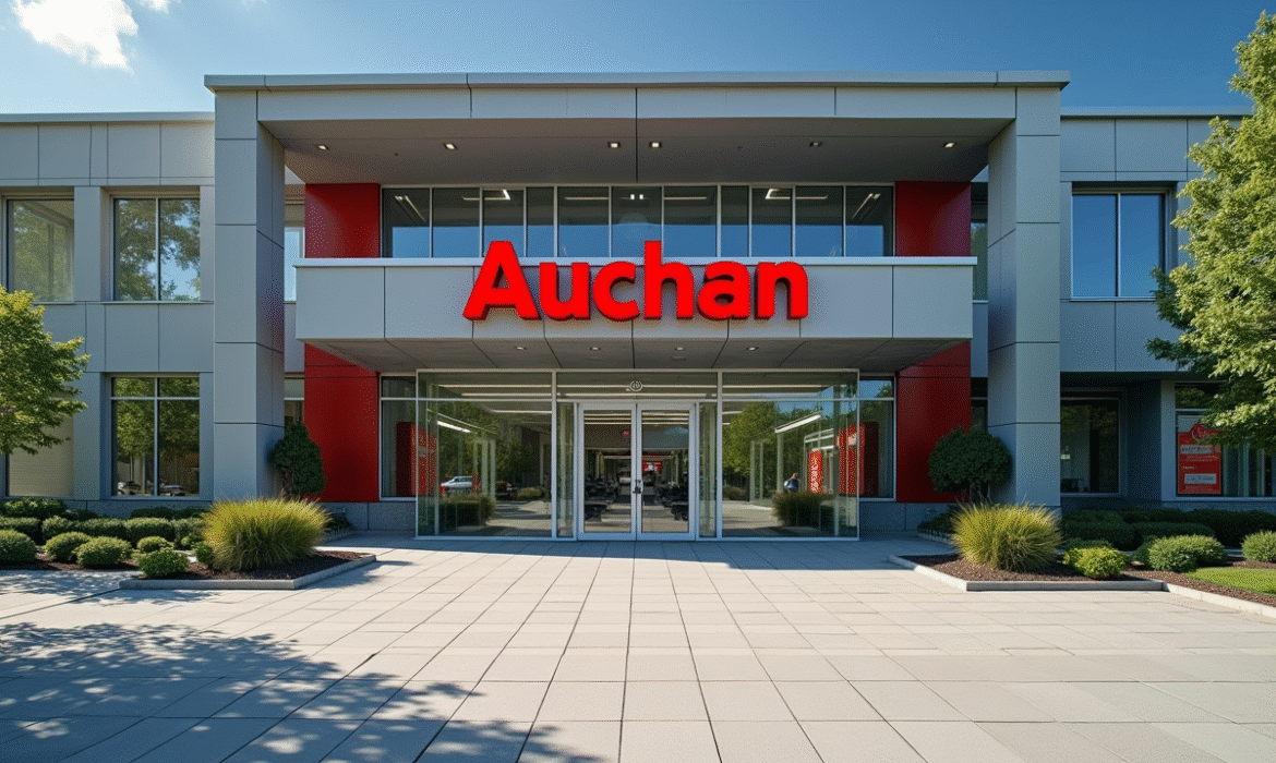L’évolution stratégique du logo d’Auchan : un reflet de l’identité de l’entreprise