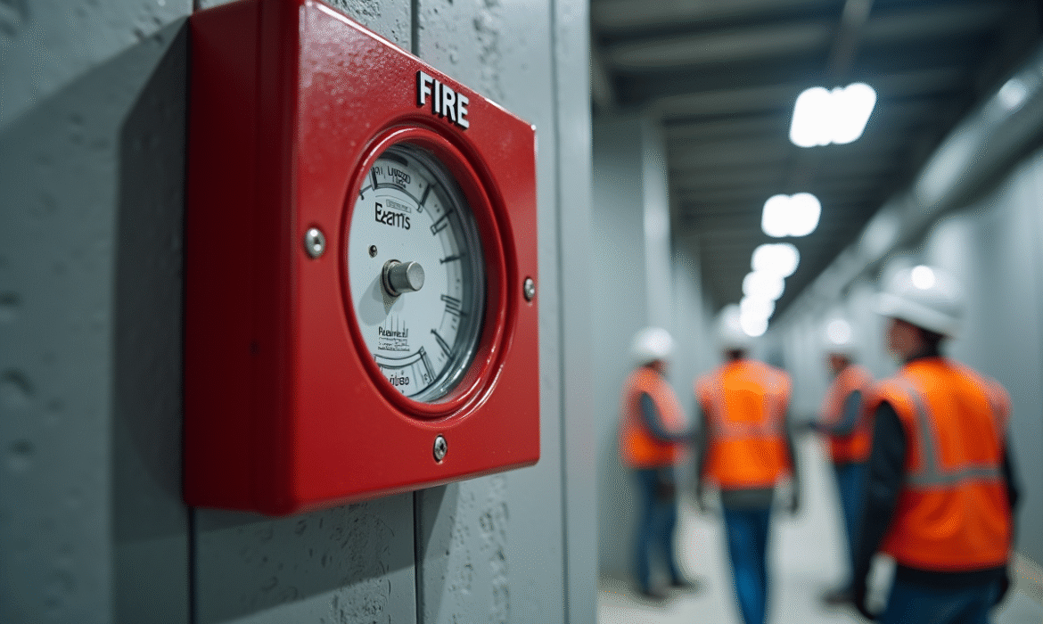 Alarme incendie sur chantier : un dispositif trop souvent négligé