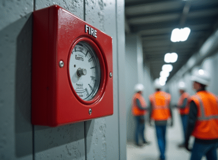 Alarme incendie sur chantier : un dispositif trop souvent négligé