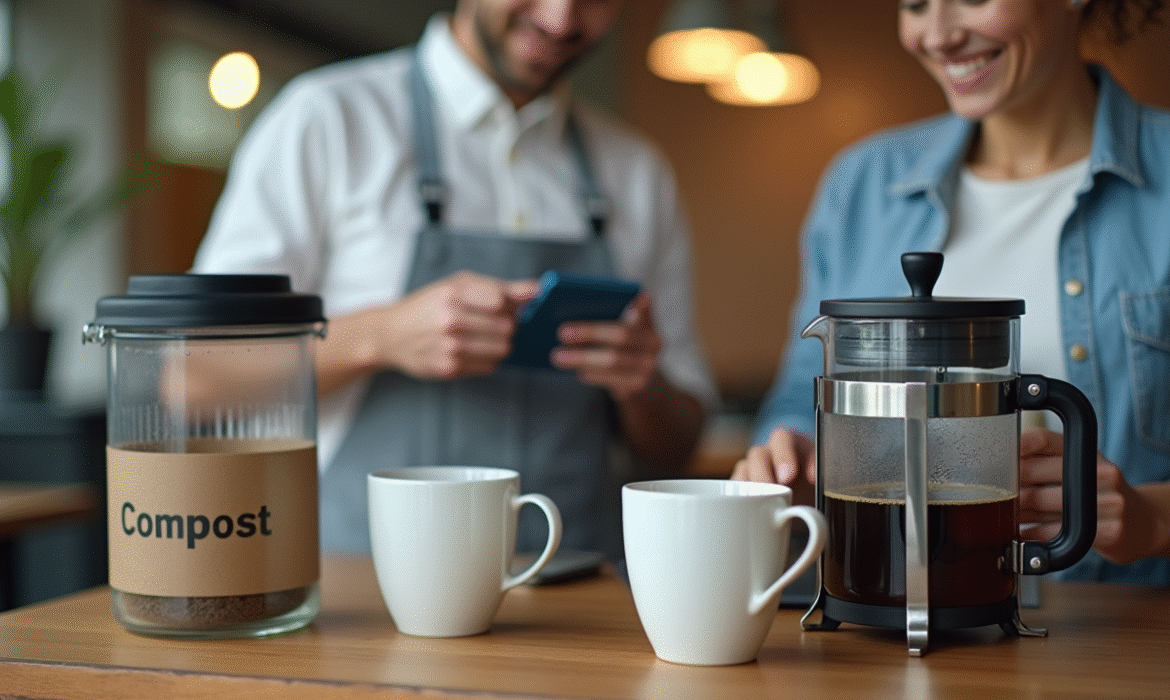 Du café au recyclage : transformer les habitudes de bureau en gestes durables
