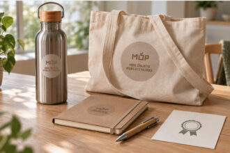 Goodies MOP : gourde, tote bag, carnet et stylo