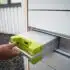 green and white plastic box